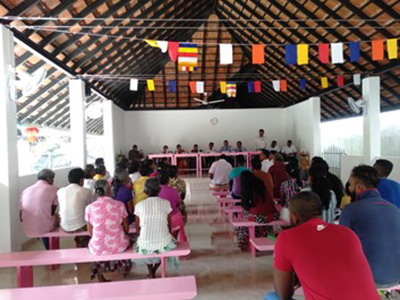 Community meeting for Water Supply Scheme