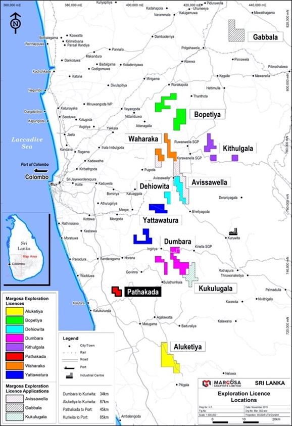 Exploration Licence Locations