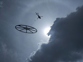 Air helicopter towing